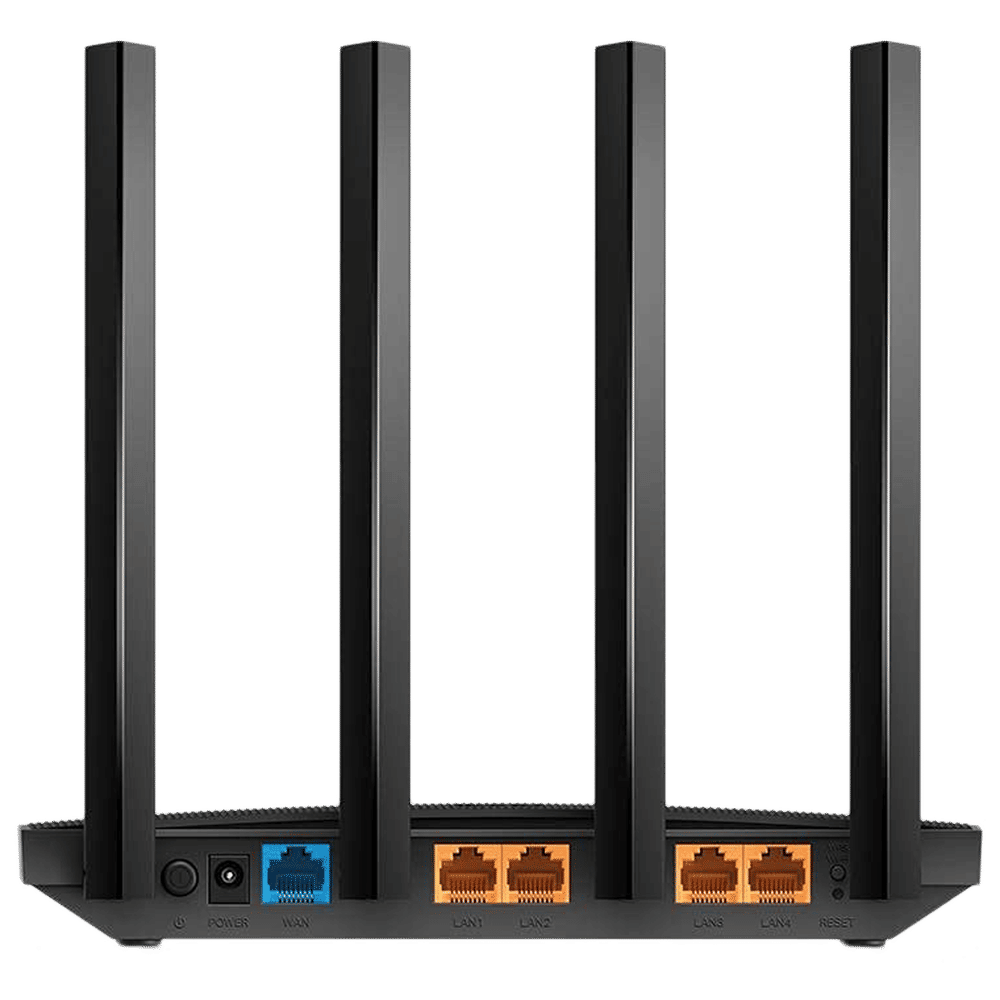 Buy tp-link Archer C6U Dual Band WiFi Router (4 Antennas, 5 LAN Ports ...